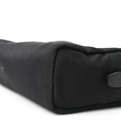 Prada Re-Nylon Vela Saffiano Wristlet Black 10 of 10