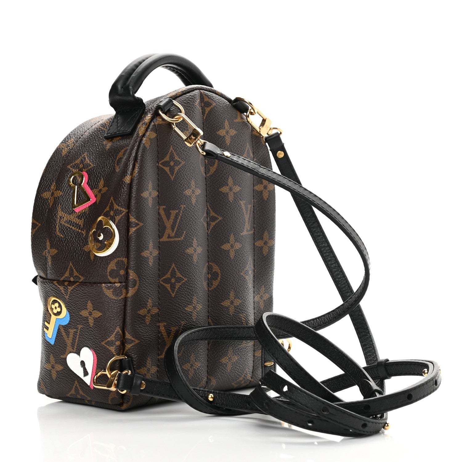 Louis Vuitton Monogram Love Lock Palm Springs Backpack Mini 3 of 12