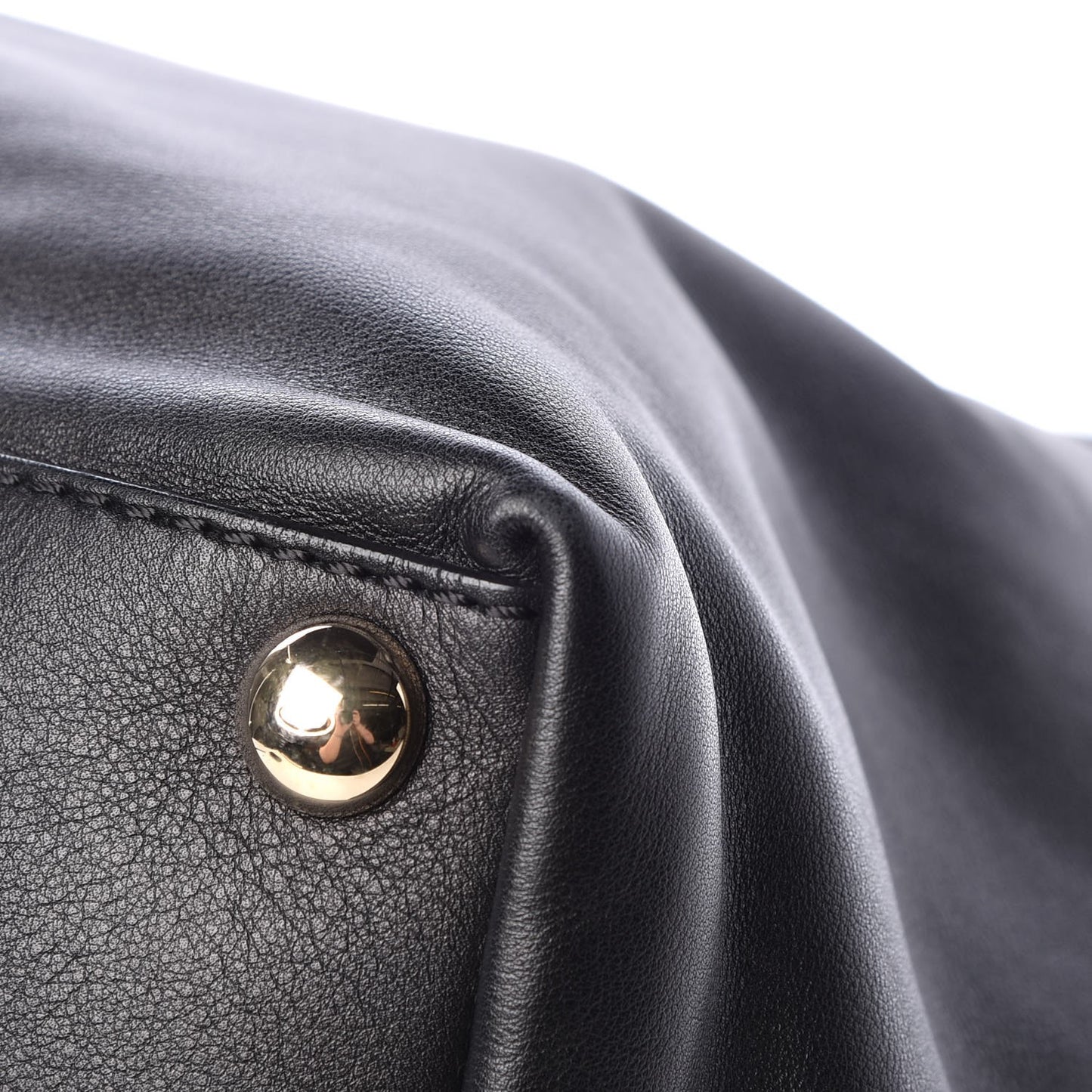 Calfskin Va Va Voom Tote Black