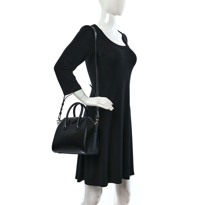 Givenchy Shiny Lord Calfskin Mini Antigona Black 2 of 9