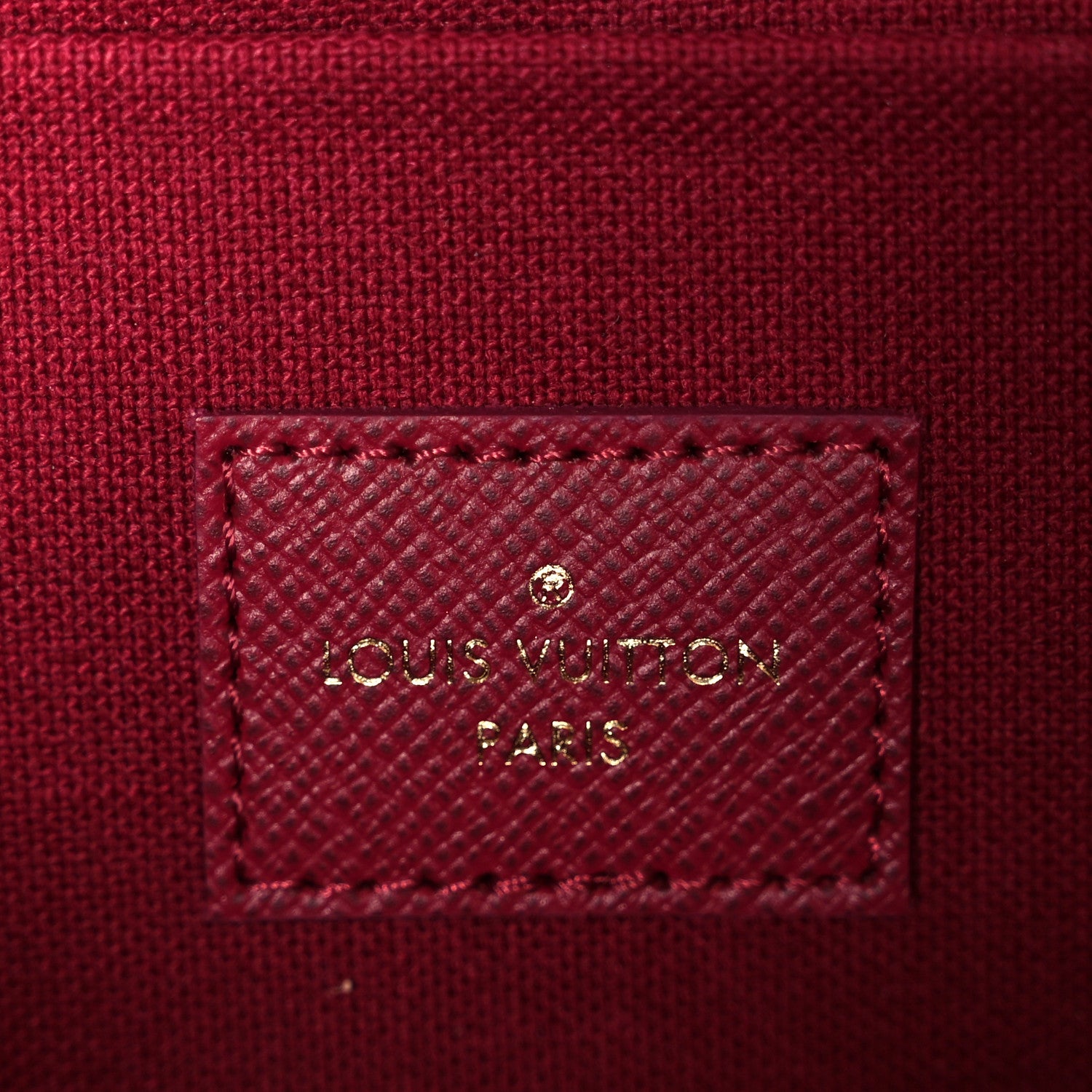 Louis Vuitton Monogram Pochette Felicie Chain Wallet Fuchsia 9 of 16