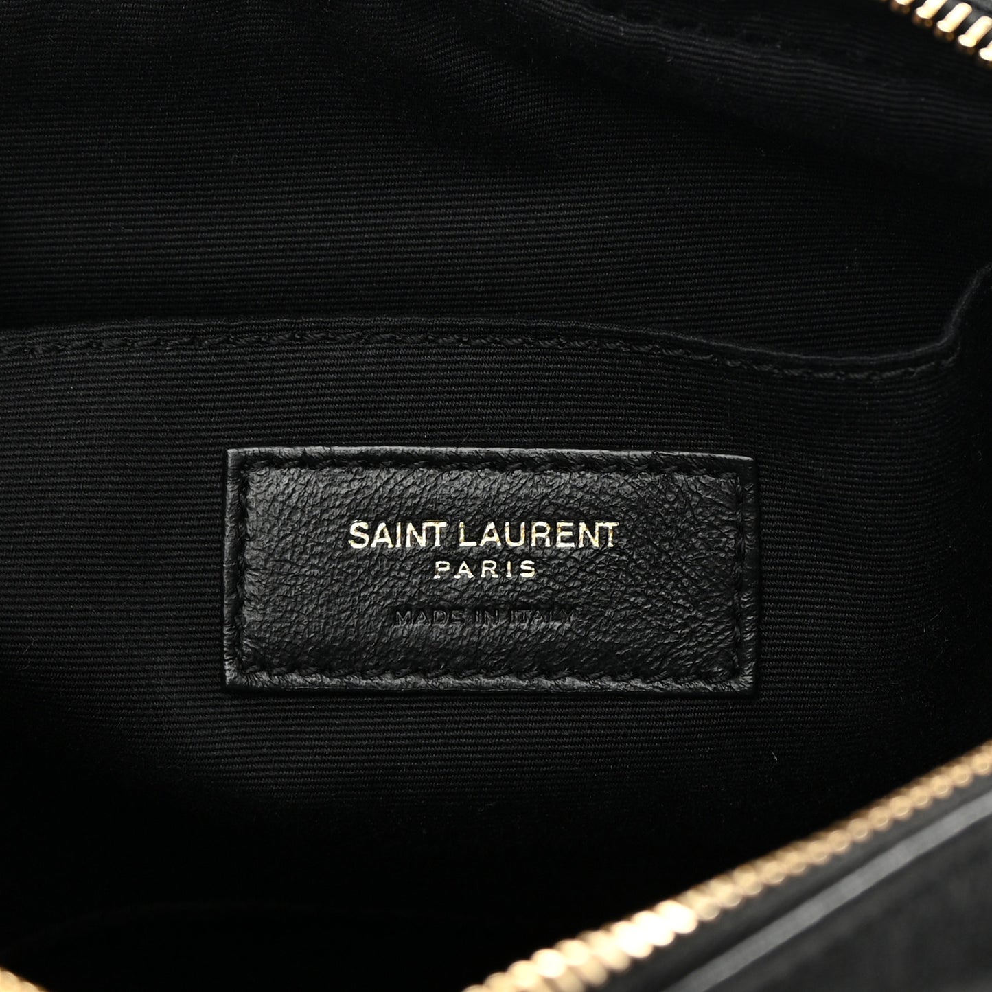 Raffia Canvas Monogram Lou Camera Bag Black