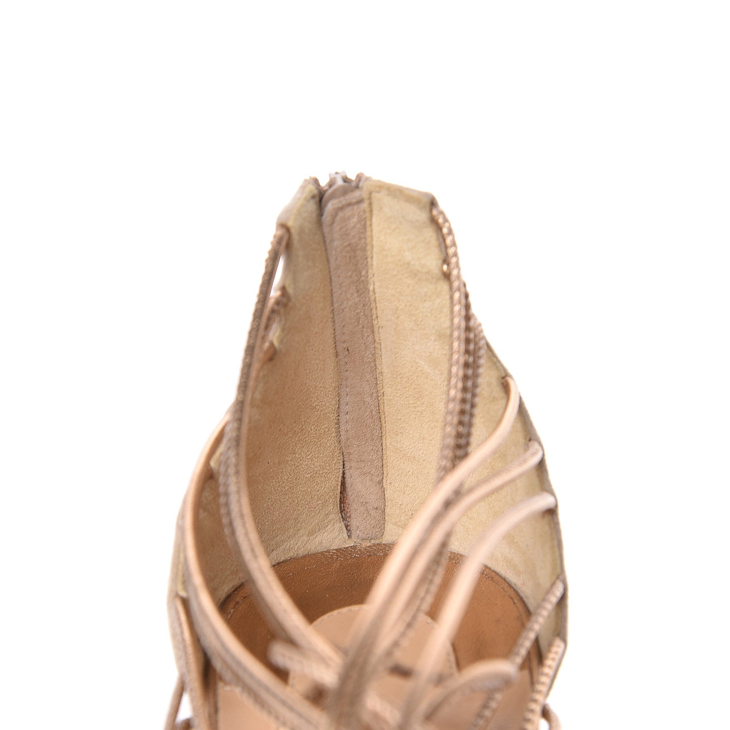 Christian Louboutin Suede Confusalta 150 Sandals 37 Colombe 10 of 17