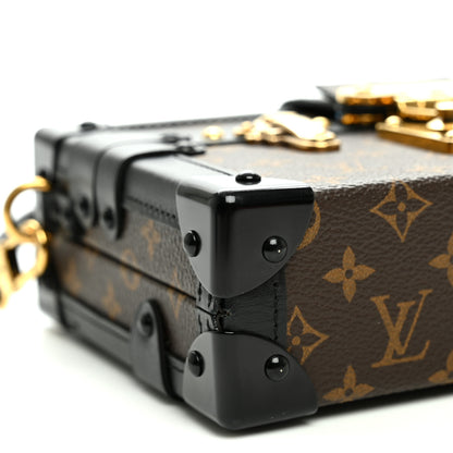 Louis Vuitton Monogram Petite Malle Black 8 of 9