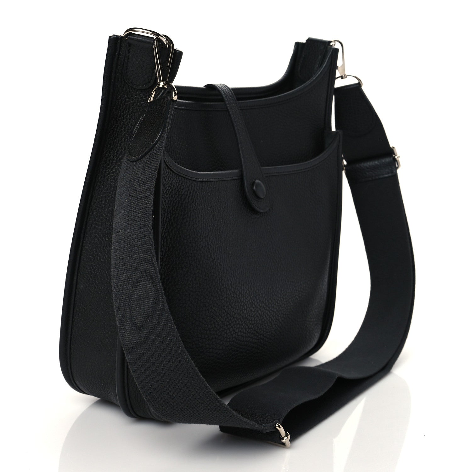 Hermes Taurillon Clemence Evelyne III PM Black 3 of 10