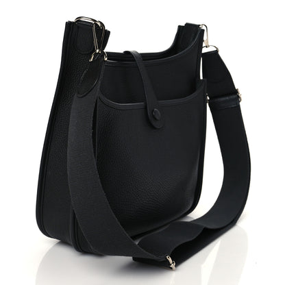 Hermes Taurillon Clemence Evelyne III PM Black 3 of 10