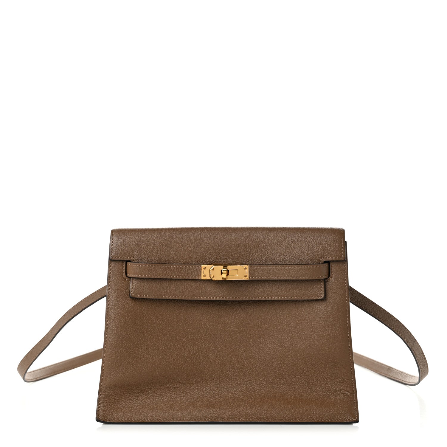 Hermes Evercolor Kelly Danse II Belt Bag Beige De Weimar 1 of 11