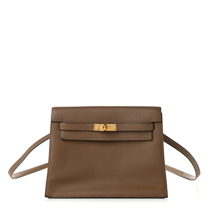 Hermes Evercolor Kelly Danse II Belt Bag Beige De Weimar 1 of 11
