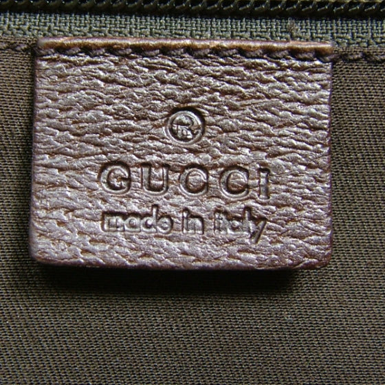 Gucci Monogram GG Small Duffle Bag Brown 7 of 9