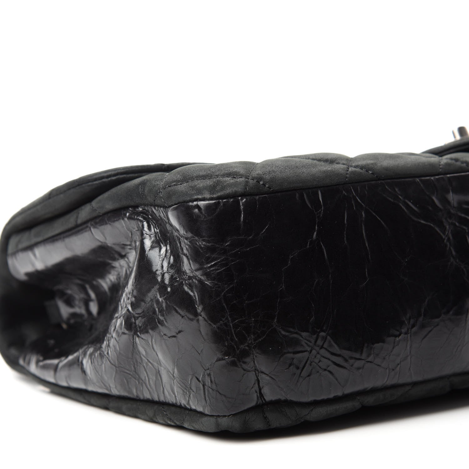 Chanel Iridescent Calfskin Jumbo In The Mix Flap Black 7 of 12