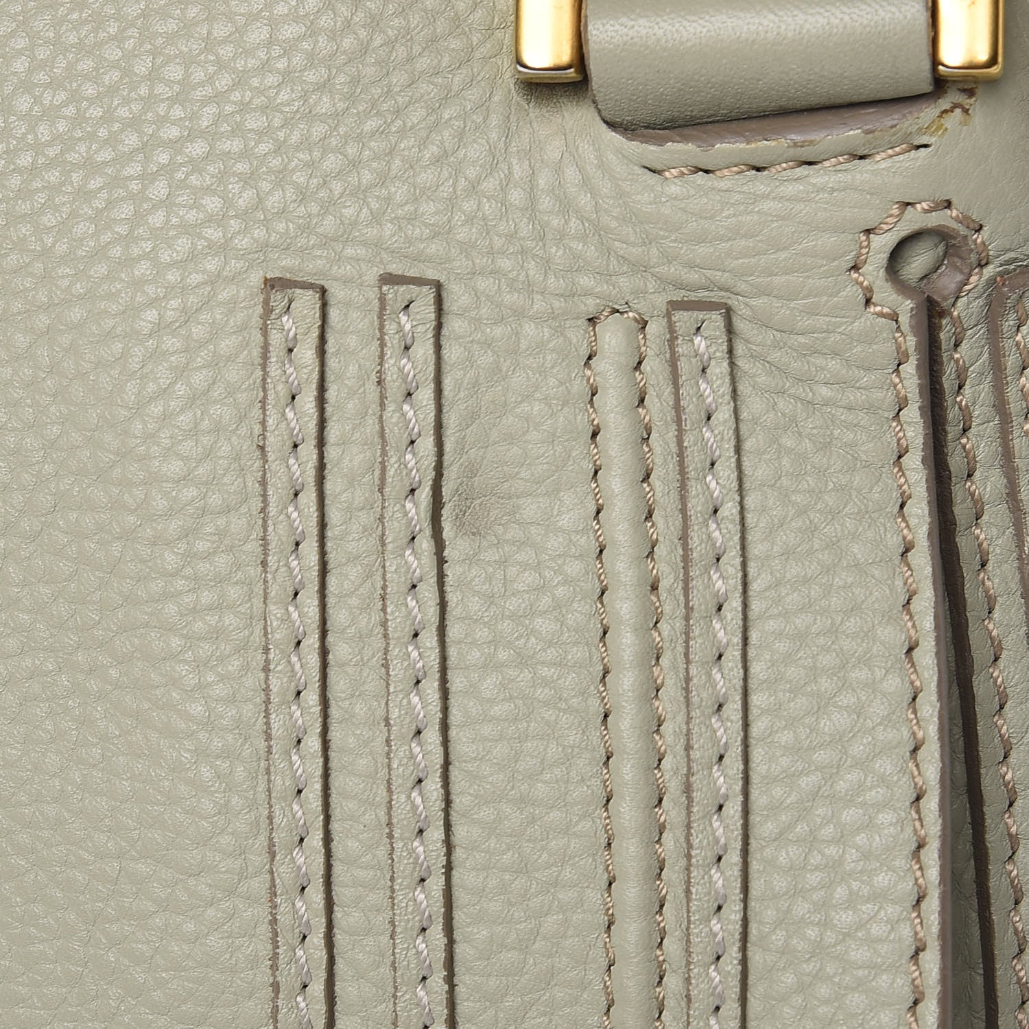 Chloe Calfskin Medium Marcie Satchel Baobab Green 16 of 19