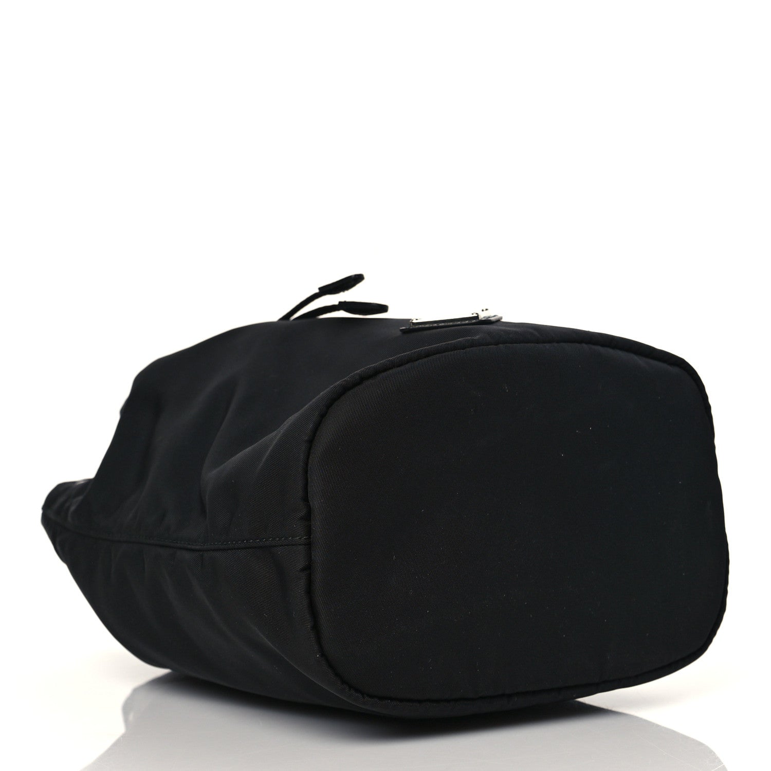 Prada Saffiano Tessuto Nylon Vela Bucket Wristlet Black 4 of 10