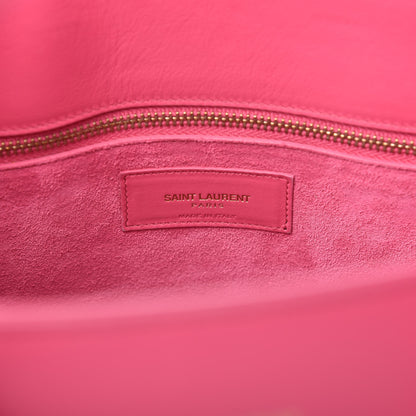 Saint Laurent Calfskin Small Sac De Jour Bubblegum 8 of 10