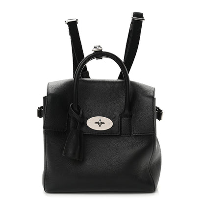 Mulberry Natural Leather Mini Cara Delevingne Convertible Satchel Black 1 of 11