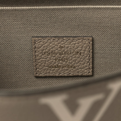 Louis Vuitton Empreinte Monogram Giant Felicie Pochette Tourterelle Creme 7 of 11