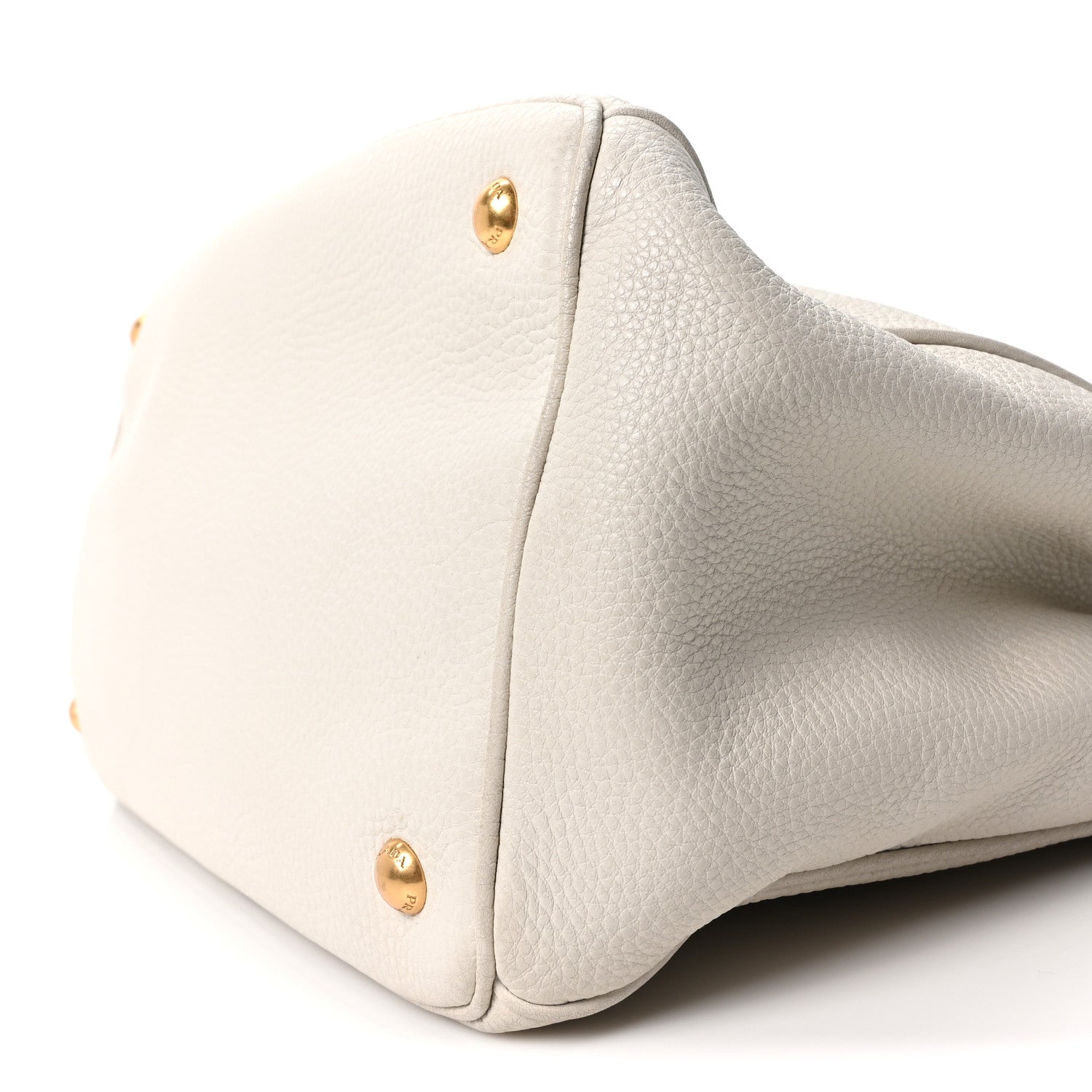 Prada Vitello Daino Tote Talco 9 of 9