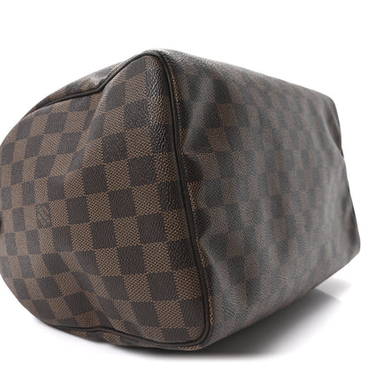 Louis Vuitton Damier Ebene Speedy 30 8 of 9