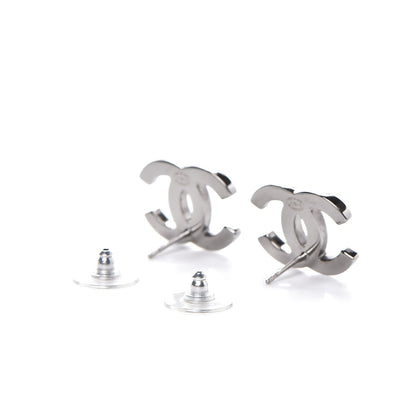 Chanel Iridescent Crystal CC Earrings Multicolor 2 of 4