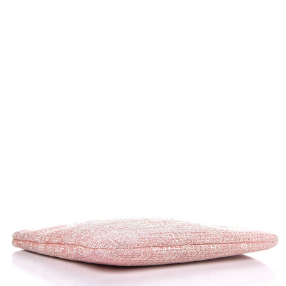 Chanel Canvas Small Deauville Pouch Pink 4 of 9