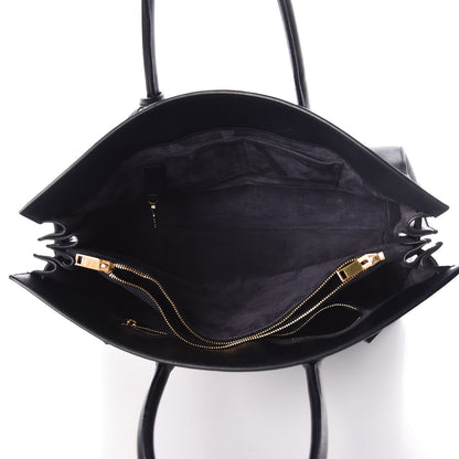 Saint Laurent Calfskin Large Sac De Jour Carryall Navy Blue 8 of 11