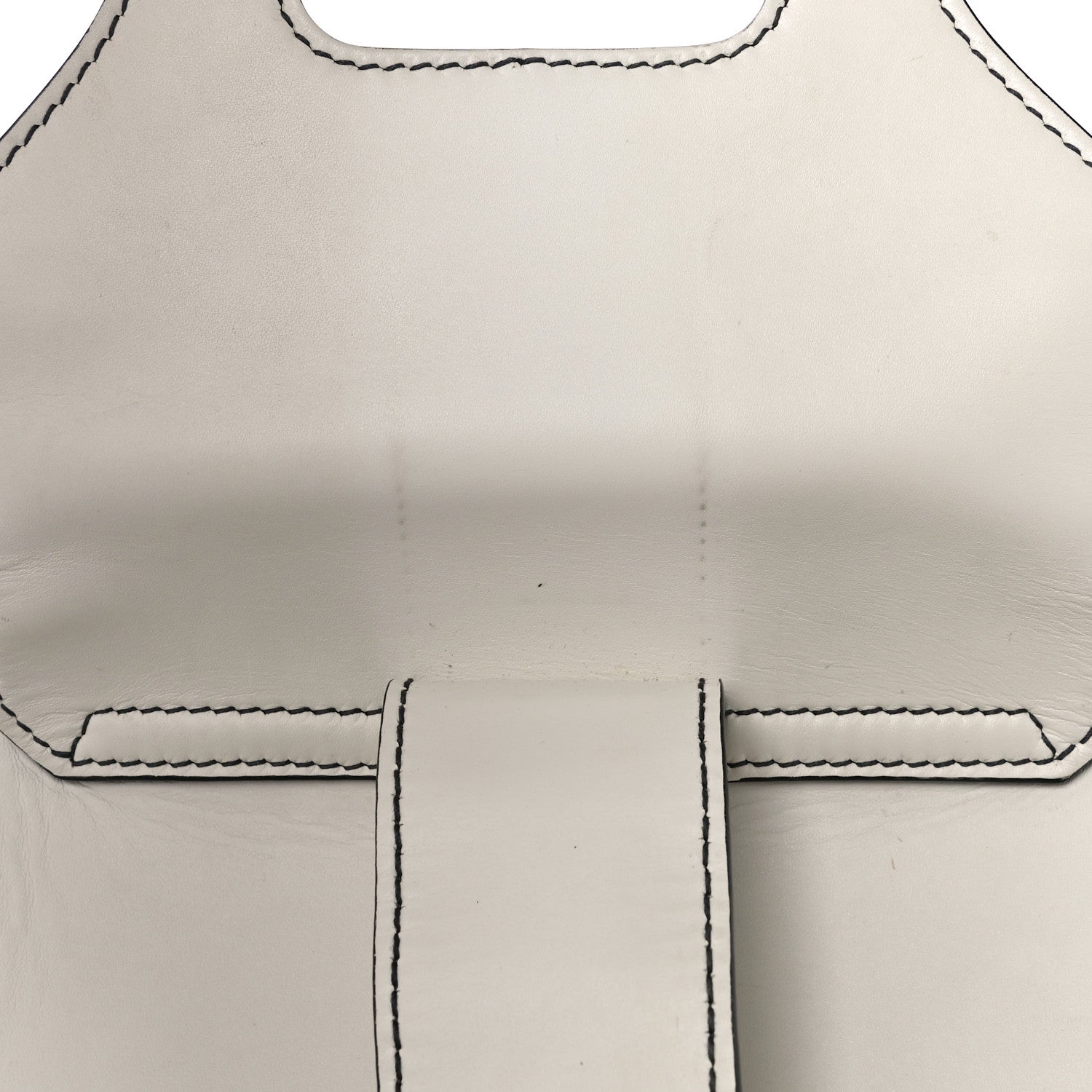 Christian Dior Calfskin D Fence Saddle Bag Latte 12 of 12