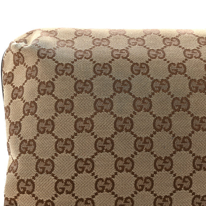 Gucci Monogram Flat Messenger Bag Dark Brown 17 of 17