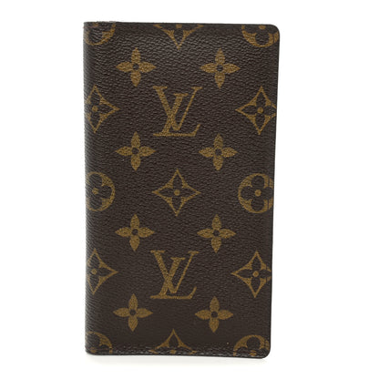 Louis Vuitton Monogram Checkbook Holder Case Wallet 1 of 7