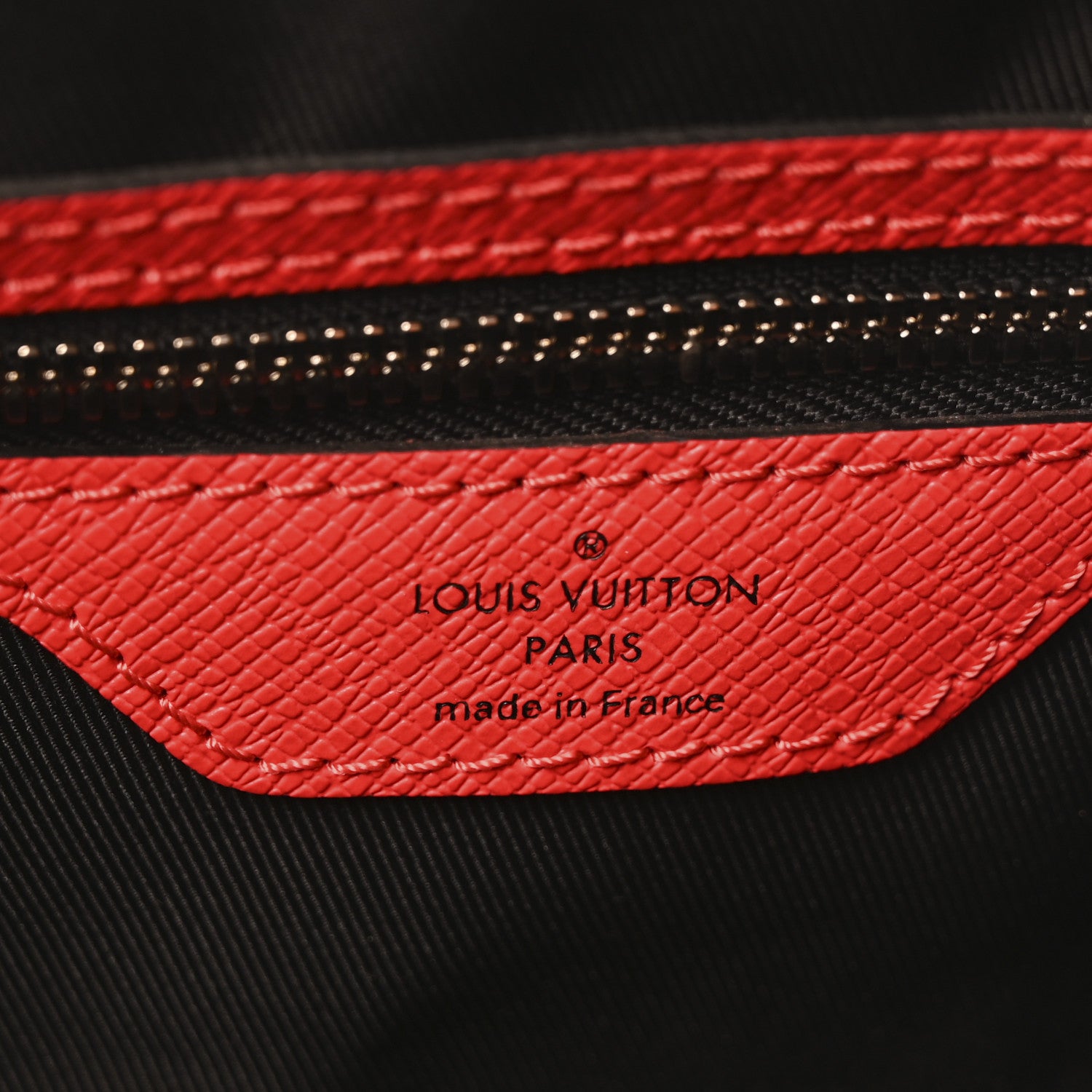 Louis Vuitton Taigarama Keepall Bandouliere 50 Fire Red 6 of 9