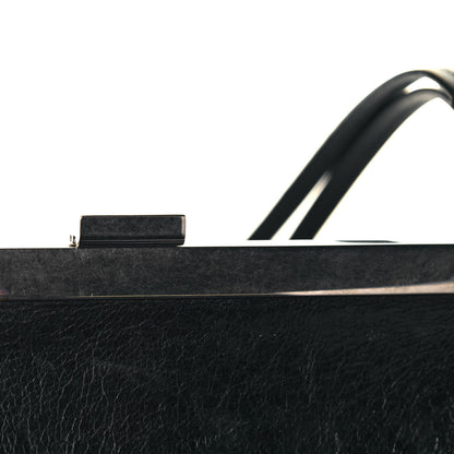 Celine Calfskin Large Clasp Cabas Black 19 of 19