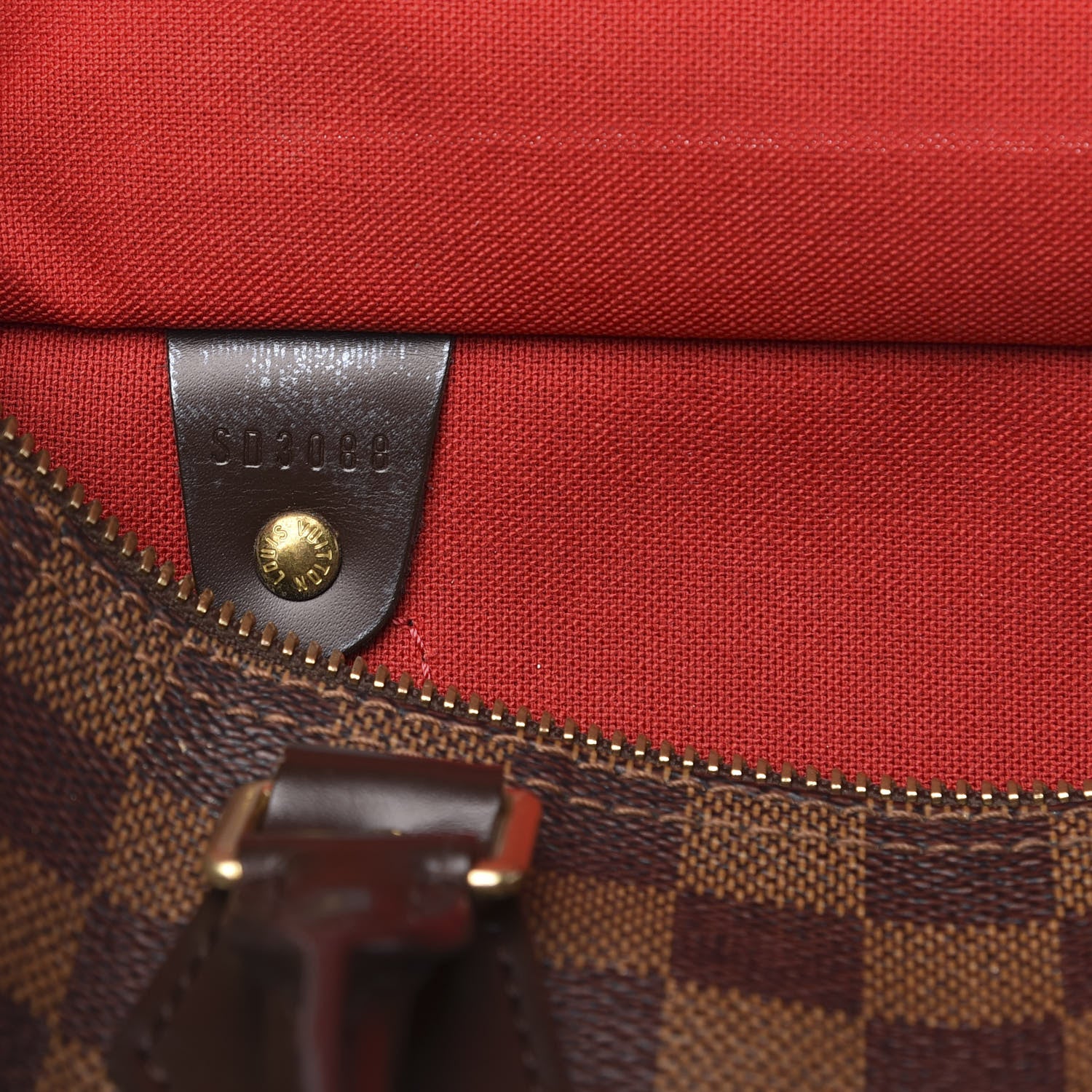 Louis Vuitton Damier Ebene Speedy 25 6 of 10