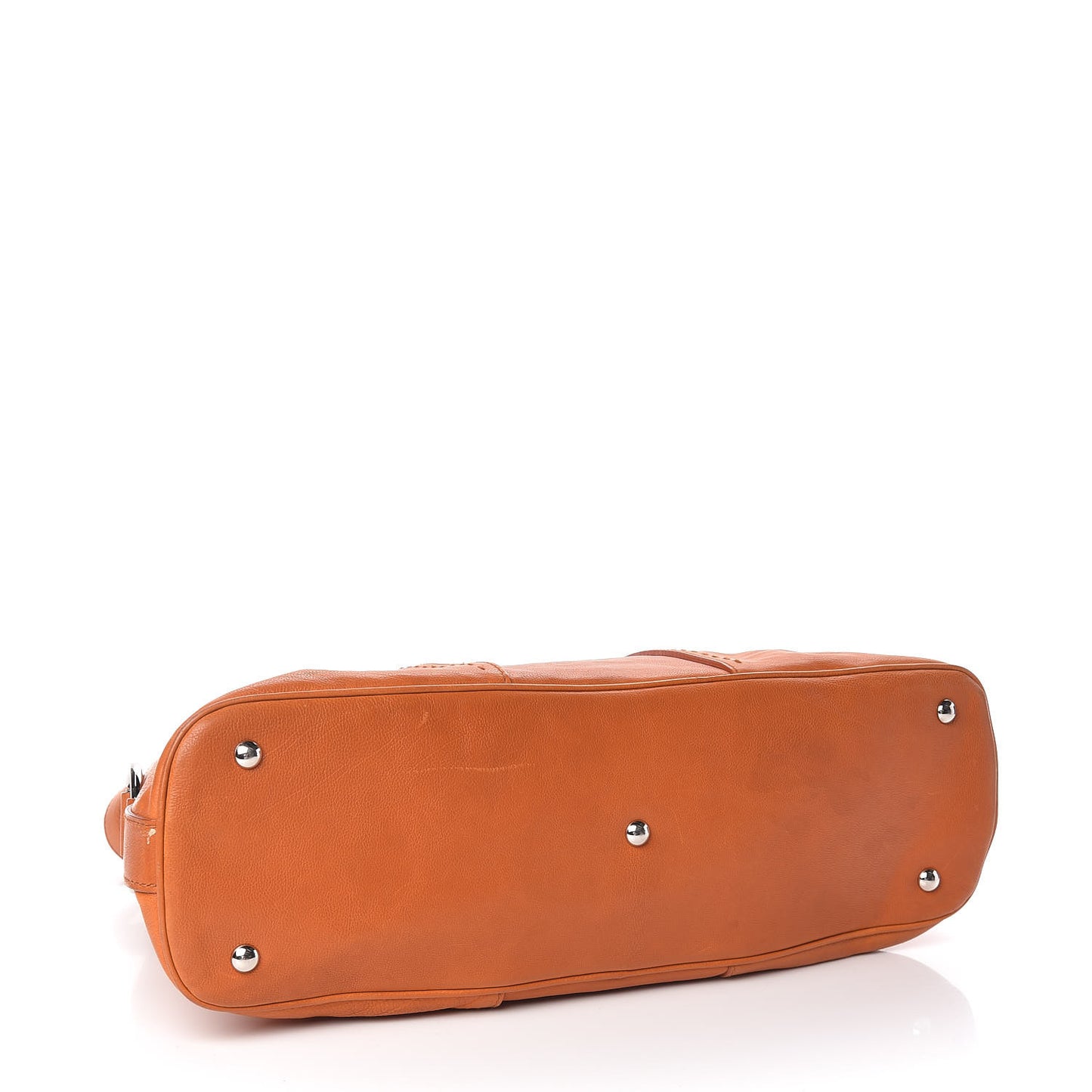 Calfskin Large Muse Orange