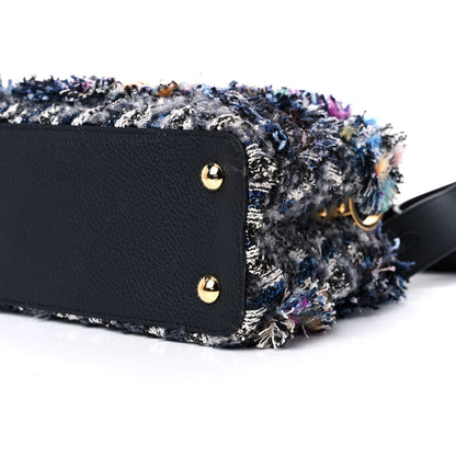 Louis Vuitton Tweed Calfskin Capucines MM Multicolor 9 of 9