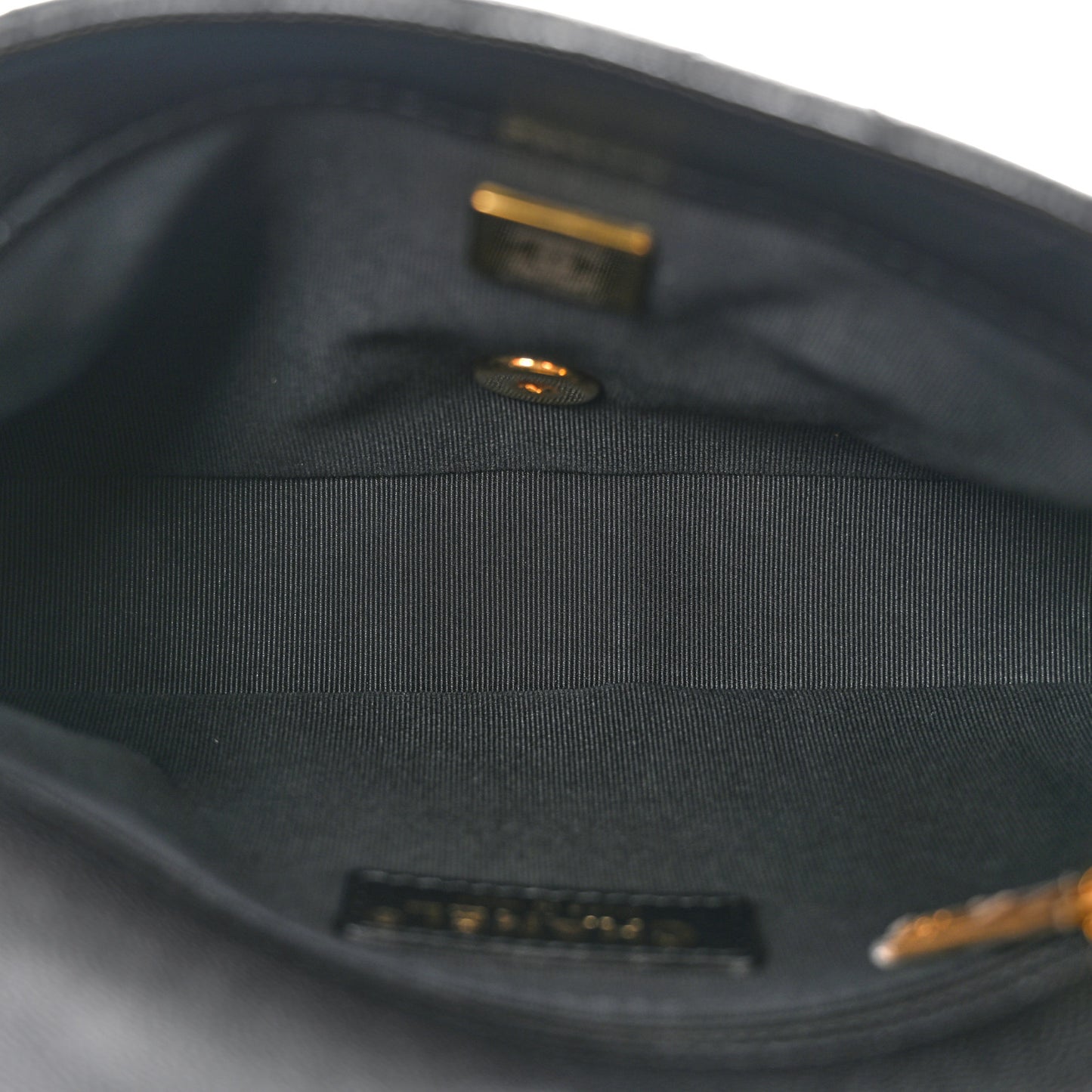 Caviar Quilted Mini CC You Flap Black