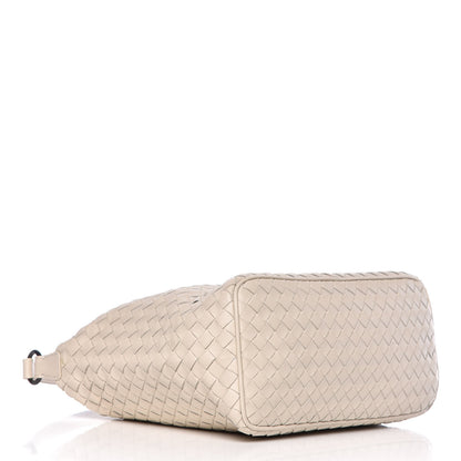 Bottega Veneta Nappa Intrecciato Small Shoulder Bag White 4 of 11