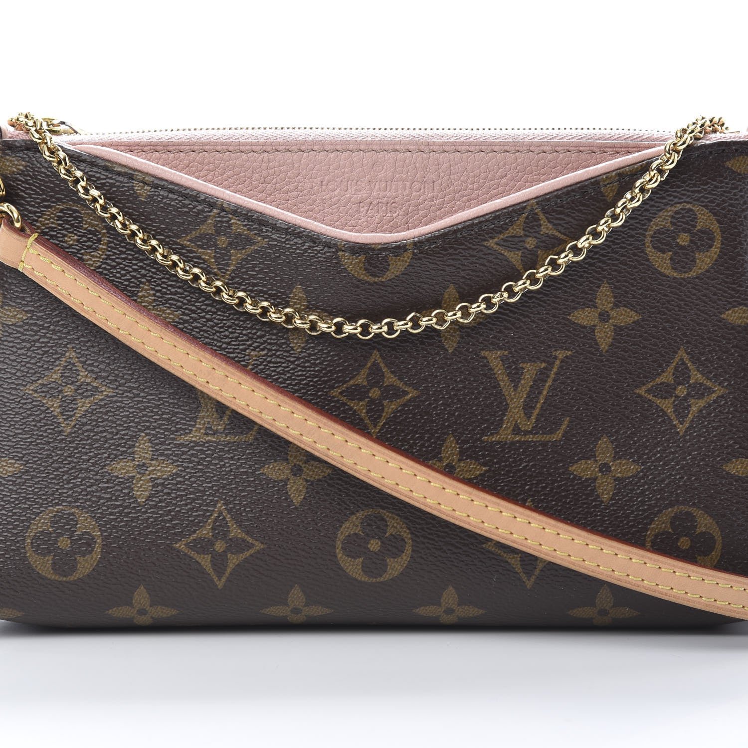 Louis Vuitton Monogram Pallas Clutch Rose Poudre 8 of 10