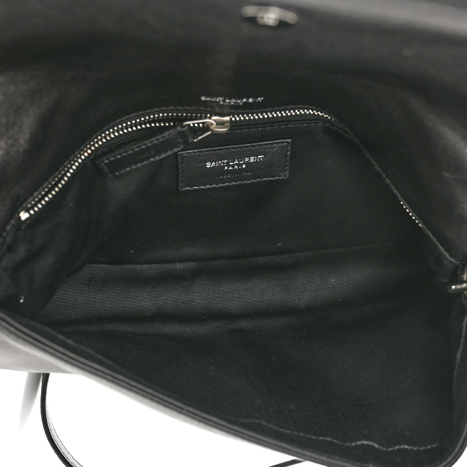Saint Laurent Lambskin Matelasse Monogram Kate 99 Black 4 of 9