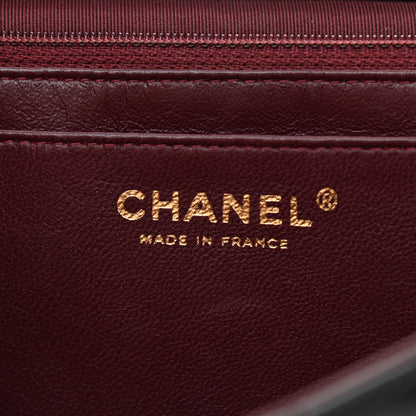 Chanel Lambskin Quilted Jumbo Single Flap Black 5 of 9