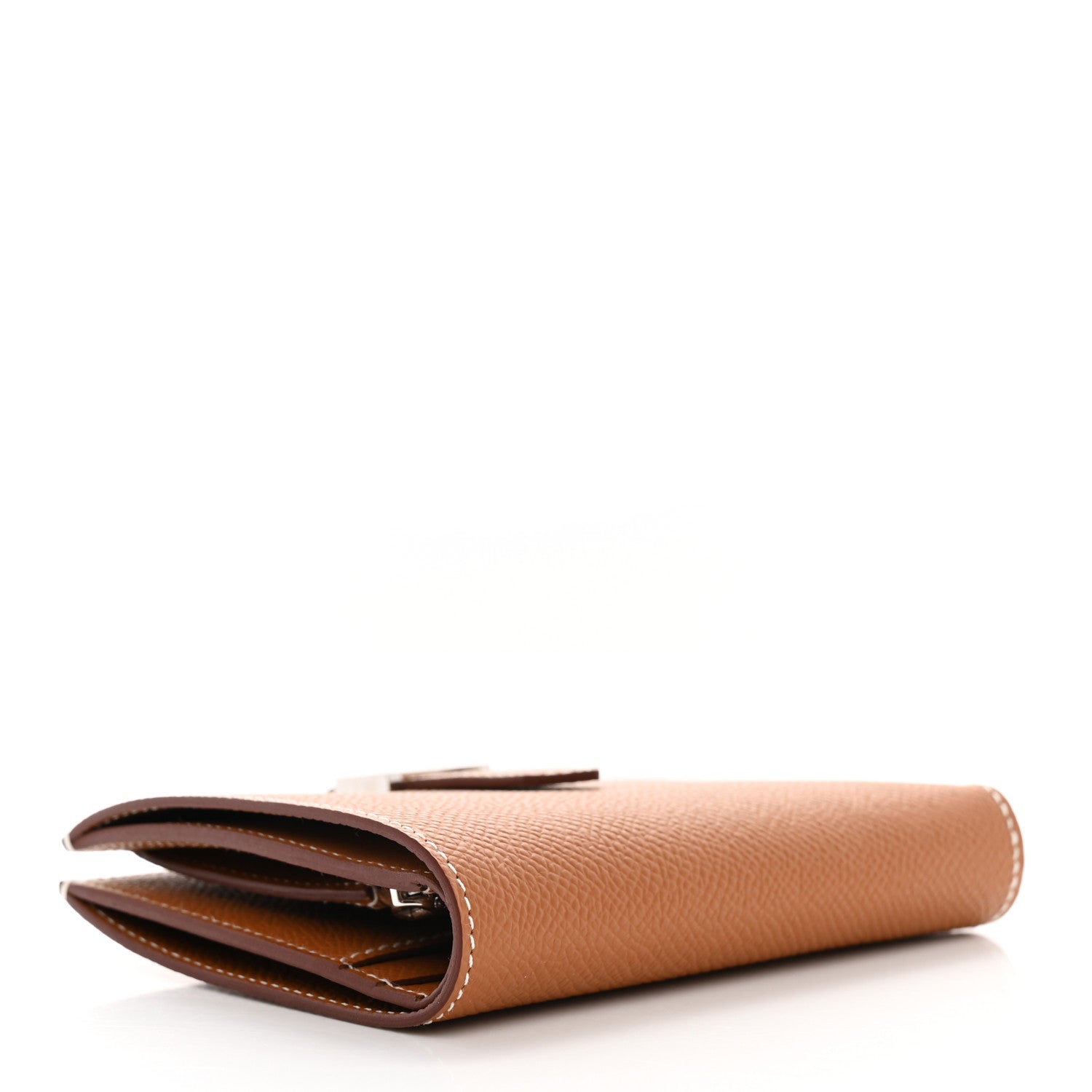 Hermes Epsom Bearn Compact Wallet Gold 4 of 8