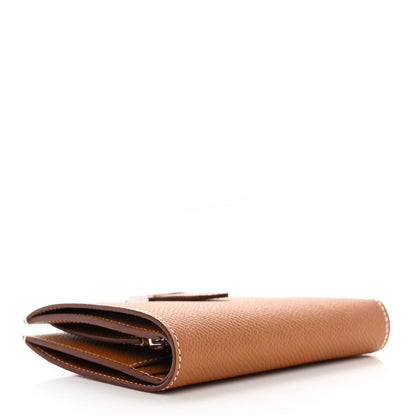 Hermes Epsom Bearn Compact Wallet Gold 4 of 8