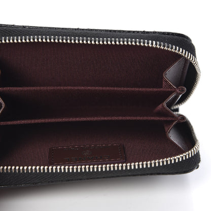 Chanel Caviar Quilted Zip Coin Purse Black 4 of 9