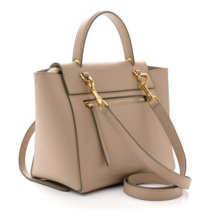 Celine Grained Calfskin Micro Belt Bag Light Taupe 2 of 15