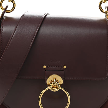 Chloe Calfskin Large Tess Bag Burnt Brown 7 of 9