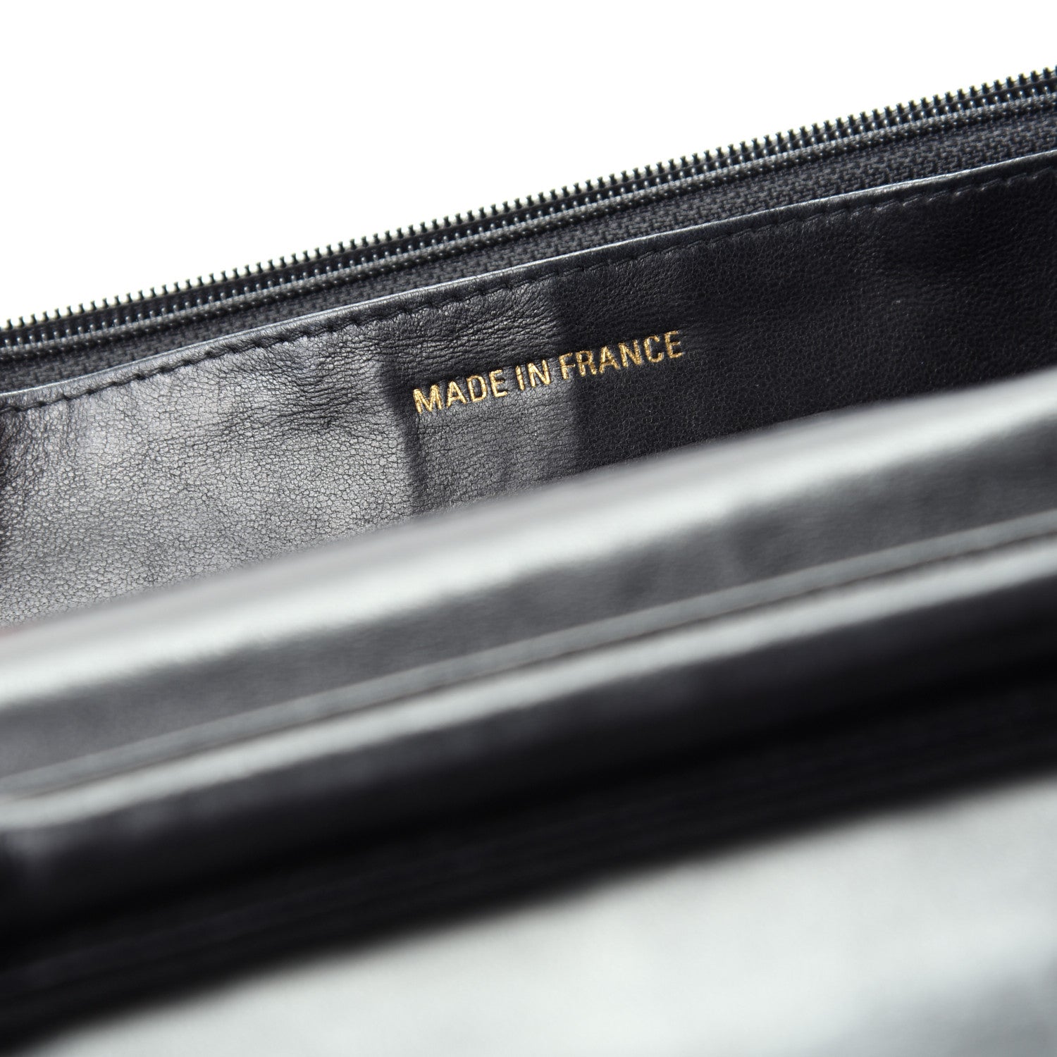 Chanel Caviar Timeless CC Wallet On Chain WOC Black 9 of 11