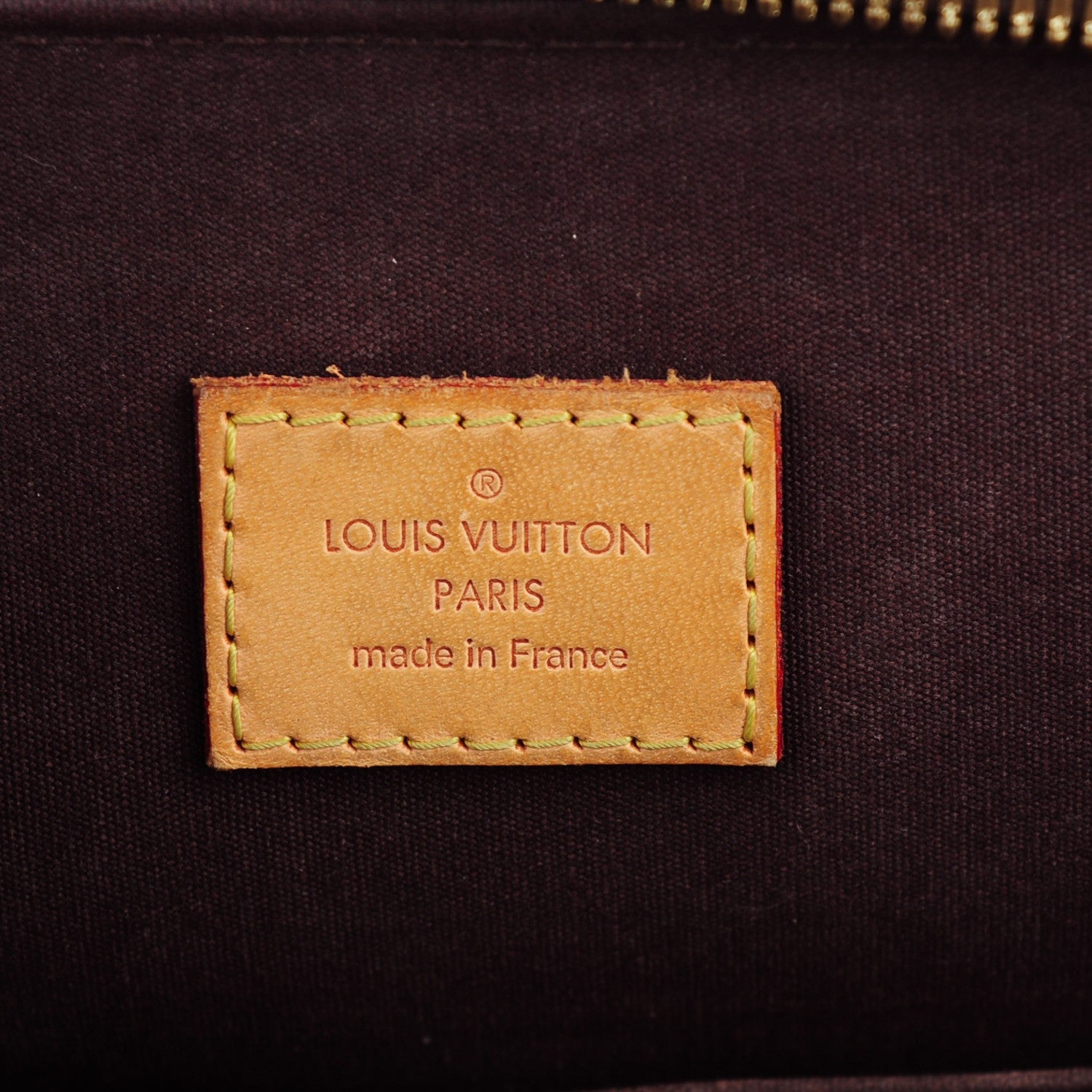 Louis Vuitton Vernis Alma GM Amarante 6 of 9