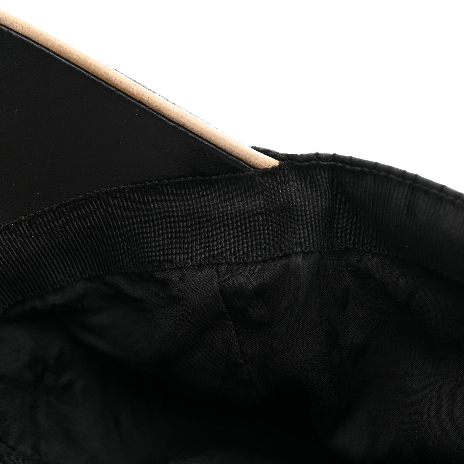 Louis Vuitton Polyester Silk Monogram LV Get Ready Cap M Black 8 of 8