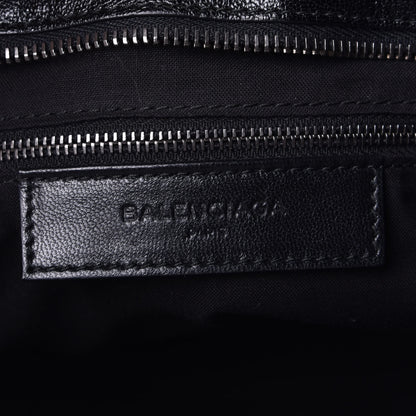 Balenciaga Chevre Iridescent Metallic Edge Hardware City Black 5 of 5
