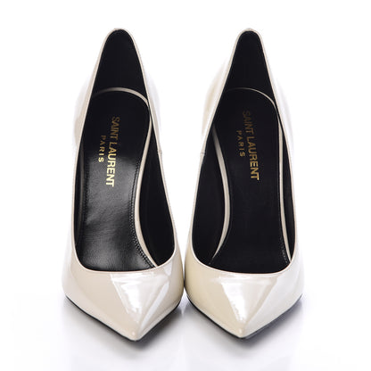 Saint Laurent Patent Opyum 110 Pumps 35.5 Neutro 2 of 9