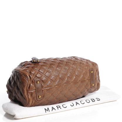 Marc Jacobs Quilted Leather Stam Brown 5 of 11