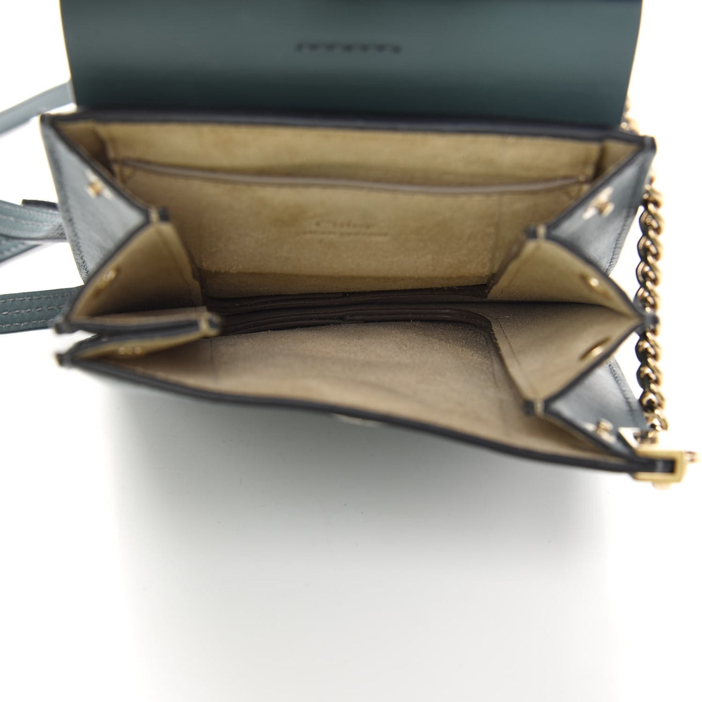 Suede Calfskin Mini Faye Bracelet Bag Cloudy Blue