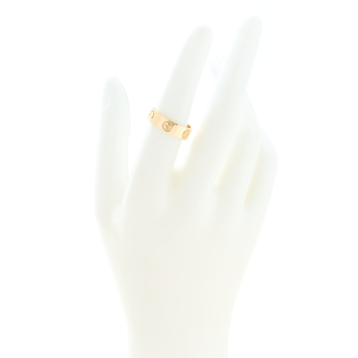 18K Yellow Gold 5.5mm LOVE Ring 53 6.25